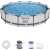 Bestway Steel Pro MAX 366x76cm fémvázas medence szűrőszivattyúval és szűrőbetéttel