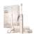 Philips Sonicare 9900 Prestige Champagne electric toothbrush with travel case and charging stand