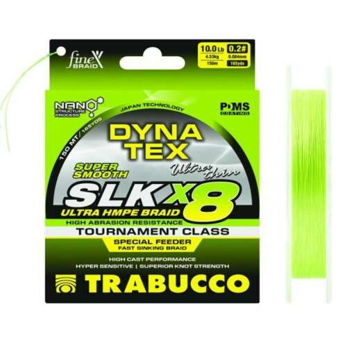 Trabucco Dyna-Tex SLK X8 Feeder Zsinór - 0,10 mm - 150 m