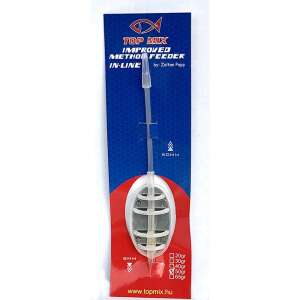 Top Mix Improved Method Feeder In-Line 50g, horgász feeder, inline feeder, method feeder, ponty horgászat, feeder kosár - Etetőkosár & ólom