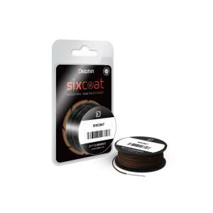 Delphin SIXCOAT muddy 5m 25lbs fonott horgász zsinór - Fonott előkezsinór