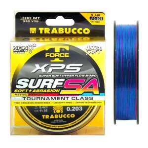 Trabucco T-Force XPS Surf Soft+abrasion mark system horgász zsinór, 300 méter, 0,28 mm - Surf