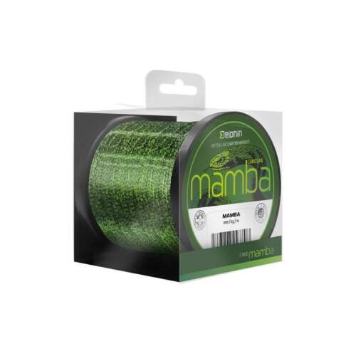 Delphin MAMBA pontyozó zsinór 0,30mm 15,5lbs 1200m - Monofil zsinór