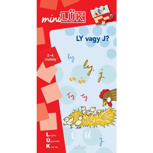 miniLÜK Ly vagy J? munkafüzet 2-4. osztályosoknak, magyar nyelvtanulás, logika, ügyesség, kitartás - Gyermek könyv