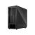 Angled view of Fractal Design Focus 2 Black Window PC Case with tempered glass side panel