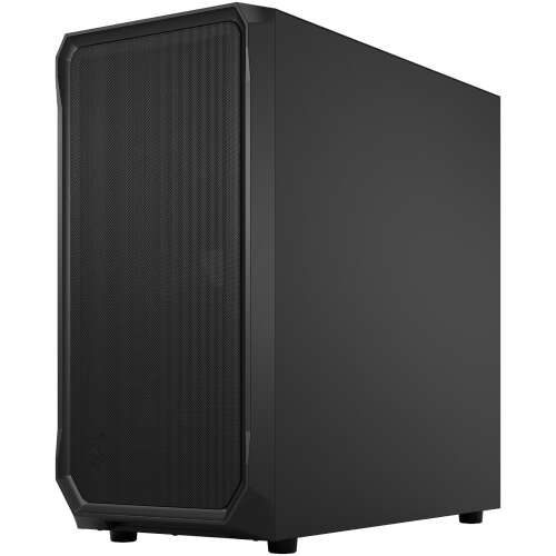 Fractal Design Focus 2 Black Window computer case, angled view