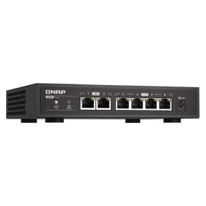 QNAP QSW-2104-2T Switch 4x2500Mbps + 2x10000Mbps, Nem Menedzselhető, Asztali - QSW-2104-2T 54814251 