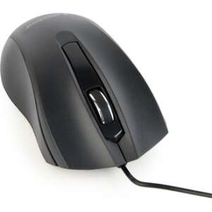 Mouse optic cu fir Gembird MUS-3B-01, negru - Gembird