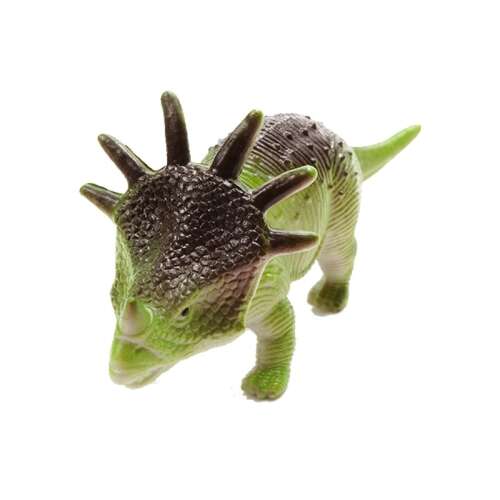 Zöld műanyag Pachycephalosaurus dinoszaurusz figura, 18 cm - Figura