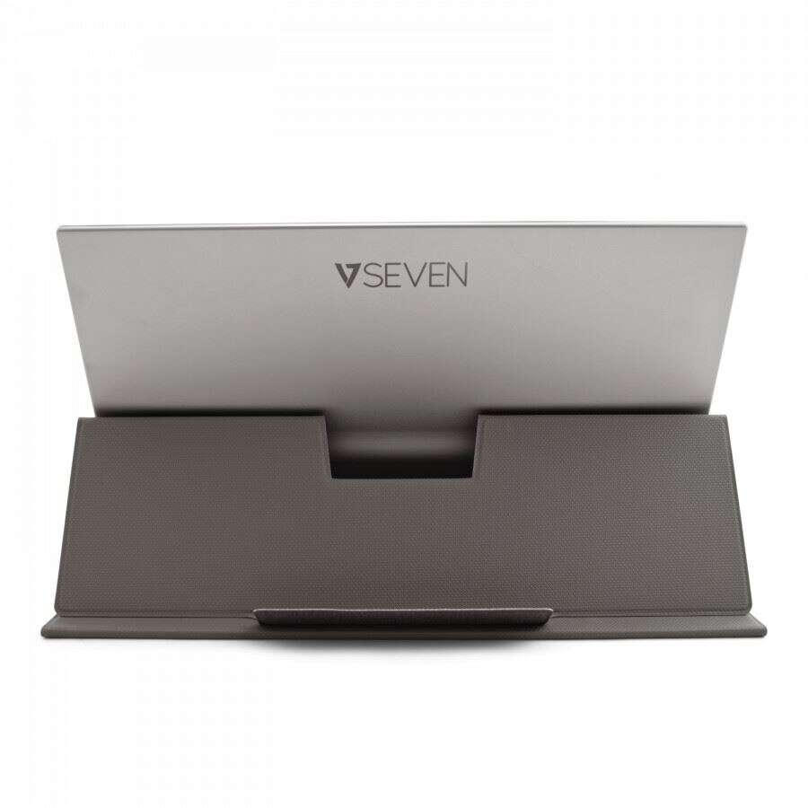16" V7 L156TCH-1G hordozható LCD monitor fekete