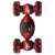 Ikonka Speed Pioneer Stunt Car RC, red, flat top view