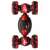 Ikonka Speed Pioneer Stunt Car RC, red, flat top view
