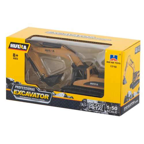 Die-Cast H-toys 1710 1:50 Metal Track Loader Excavator cu șenile model