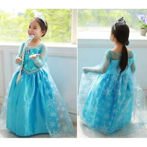 Elsa hercegnő Jelmez 120 cm #kék 54854198 Jelmez gyerekeknek
