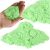 Ikonka Kinetikus Homok 1kg - Green kinetic sand in hand, play sand