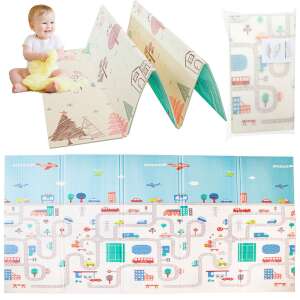 Dwustronna mata do zabawy 150x190cm - Forest