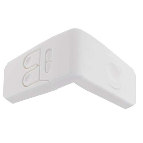 White drawer safety lock, 2nd version, for cabinets and drawers, child safety, baby proof, easy to install