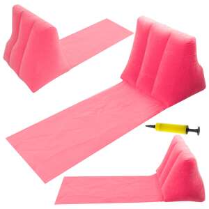 Aufblasbare Strandmatte mit Rückenlehne #pink 58613661 Aufblasbare Spiele & Strandspielzeug