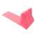 Inflatable pink beach mat with backrest 58613661