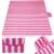 Beach mat beach picnic blanket 200x200cm pink 80315086