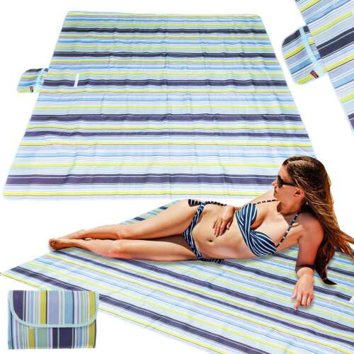 Tepih za plažu 200x200cm #plava
