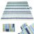 Strandmatte Strand Picknickdecke 200x200cm blau 58656677