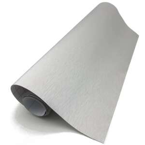 Foil roll metallic brushed grey1,52x30m