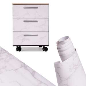 Self-adhesive Wallpaper Veneer White Marble - Magnolia 1.22x50m