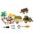 Ikonka Farm Playset with Tractor, Horse Trailer, and Accessories