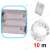 Kik 10m 100 LED Cool White String Lights Battery Compartment Detail