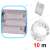 Kik 10m 100 LED Cool White String Lights Battery Compartment Detail