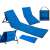 Foldable Beach Lounger with Backrest 150x47x48cm 117710950