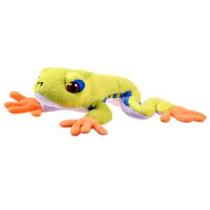 Green tree frog plush toy, 20cm, soft and cuddly, perfect for kids - Nonbrand Plush Toy