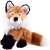 Red fox plush toy, 18 cm, soft and cuddly, perfect for kids