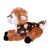 Side View Plush Fawn Toy - 18cm Stuffed Deer Animal for Kids