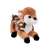 Özike plüss 18 cm, brown and white plush deer toy, soft and cuddly, perfect for cuddling and hugging