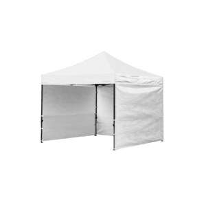GardenLine Kerti pavilon 3 oldalfallal - Fehér - 3 x 3 m