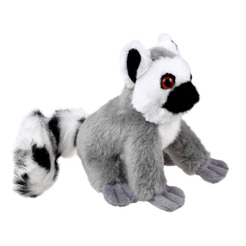 Ring-tailed Lemur Plush Toy, 13cm, cute stuffed animal for kids