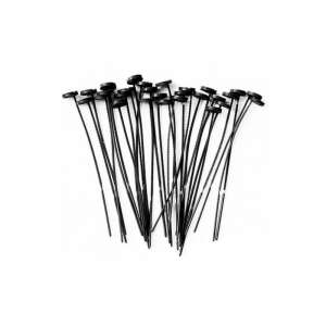 10 db fekete varrásmentes gomb, könnyen használható, tű és cérna nélkül - Gomb