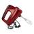 Red Russell Hobbs Desire Hand Mixer with cord