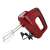 Red Russell Hobbs Desire Hand Mixer with cord