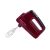 Angled view of Russell Hobbs Desire Red Hand Mixer