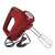 Roter Russell Hobbs Desire Handmixer mit Kabel