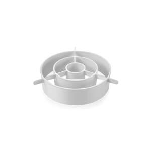 Tescoma DELÍCIA Комплект за приготвяне на цветни тортени слоеве, бяла пластмасова форма за торта за приготвяне на дъгови и шахматни торти - Форма за печене