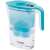 BWT Vida Manual water filter pitcher, 2.6 liter capacity, blue