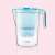 BWT Vida Manual water filter pitcher, 2.6 liter capacity, blue
