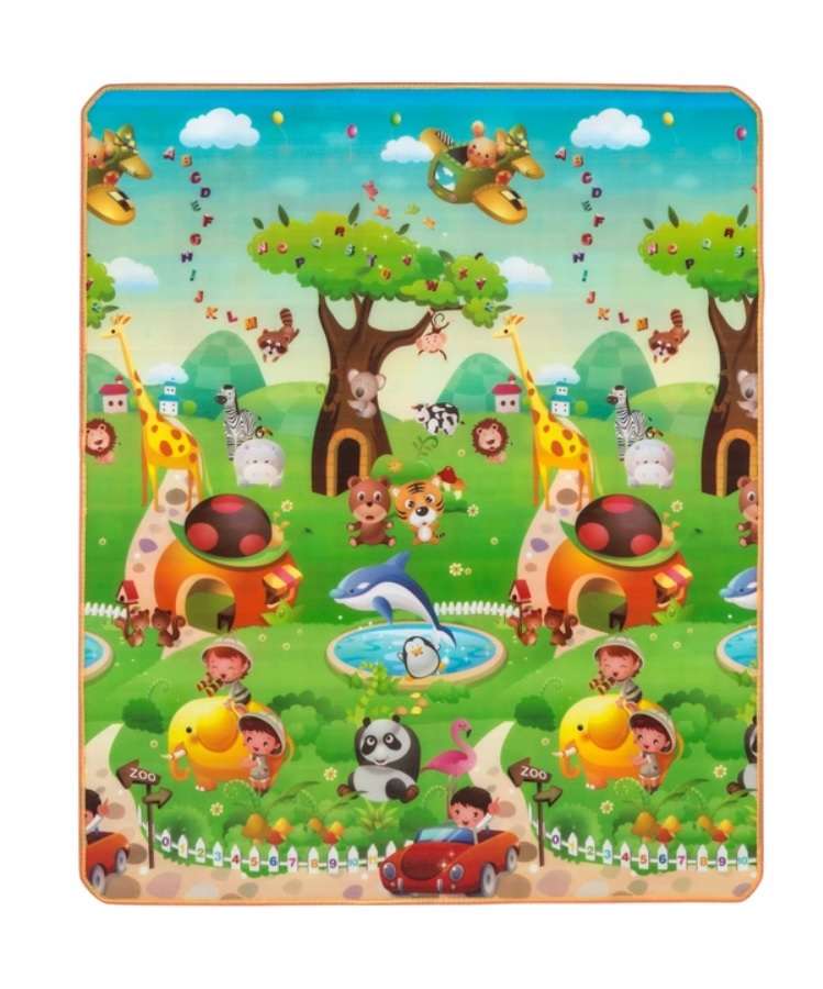 Nagyméretű Játszószőnyeg 150x180cm - Vakáció - B