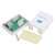 Priză de perete CAT5e cu mufă RJ45, conector UTP 8P8C, carcasă albă din plastic, kit de instalare inclus