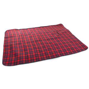 Pikniková deka (150x200 cm) - červená 54891515 Piknikové deky