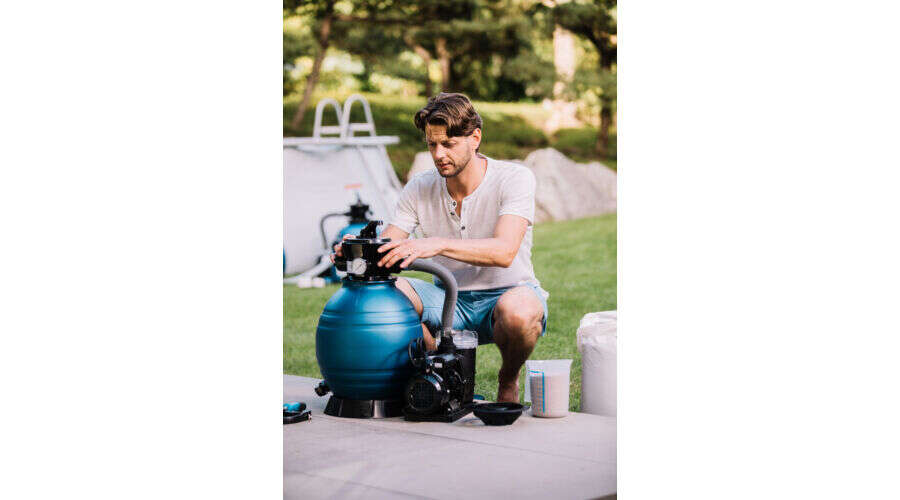 T.I.P. Medence Szűrő - SPF 250 F - Homokszűrő - 30m³